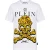 T-Shirt Met Ronde Hals En Korte Mouwen Skull