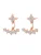 Hey Happiness Oorbellen ‘Star Jacket’  rose-goud