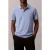 Calvin Klein Ss Supima Chest Emb Tee Dusty Sailor Blue