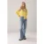Summum Woman Short Cardigan Refined Viscose Blend Knit Yellow