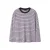 LMTD gestreepte longsleeve – lila/donkerbruin