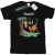 Disney Dames/Dames Bambi Omhoog Gekanteld Katoenen Vriendje T-shirt (Zwart)