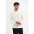 Merso Merino Polo Long Sleeve 100% Merino Seashell White