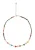 usha FESTIVAL Ketting  lichtgeel / groen / pink