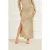 GUESS Marciano By  Sparkle The Dark Fantasy Gold Maxi Skirt S