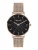 Tamaris Analoog horloge ‘Shiny Sparkle’  rose-goud / zwart