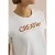 Cecil Dames Shirt met ronde hals en glitteropdruk in Wit