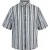 Firetrap Gedessineerd overhemd met korte mouwen voor heren (Zwart, Wit)