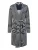 By Louise Badjas kort ‘By Louise ladies bathrobe sauna dressing gown long with belt’  marine