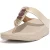 FitFlop Fino ergonomische teenslippers platino