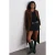 Getextureerde Tweed Lange Overjas