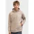 Redefined Rebel hoodie met backprint – beige