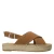 Manfield suède sandalen cognac