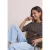 Batwing-shirt met ronde hals en print