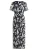 Betty & Co Jumpsuit  donkerblauw / offwhite