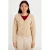 Cache Cache gebreid vest met wol – beige