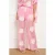 LOLALIZA wide leg fit broek – roze