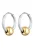 KUZZOI Oorbel  goud / zilver