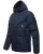 STONE HARBOUR Winterjas ‘Romaan’  navy