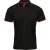 Premier Herencontrast Coolchecker Polo Shirt (Zwart/Rood)