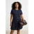 Trendyol Curve Dames Grijs Effen Kort / Mini Kort Casual A-lijn Grote maten Jurk