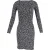 Michael Kors midi-jurk van polyester met dierenprint