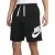 Nike Heren Club Aluin Korte Broek (Zwart, Wit)