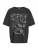 Noisy may Shirt ‘NMIDA’  antraciet / wit