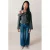 Mango Kids regular waist wide leg jeans – mediumblauw