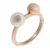 Orphelia Dames 925 Sterling Zilveren Ring – Roze zr-7373/RG