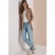 Open vest met een lang model