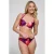 ten Cate Beach TC WOW voorgevormde beugel bikinitop paars/rood