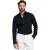 Overhemden Giordano donkerblauw jersey