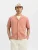 SELECTED Gebreid vest  poederroze / wit