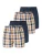 SCHIESSER Boxershorts ‘ Multipacks ‘  donkerblauw / geel / oranje