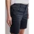 Street One Dames Mid Waist Bermuda in satijnlook in Blauw