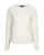 Red Button Top Fine Knit Srb5162 Trui Offwhite-ecru