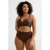 BEACHWAVE Curve high waist bikinibroekje met lurex donkerbruin