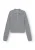 rethinkit studios Gebreid vest ‘Keep Me’  donkergrijs