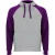 Roly Badet tweekleurige uniseks volwassen hoodie
