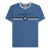Lambretta Heren Target Ringer T-shirt (Maanlicht Oceaan)