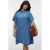 VERO MODA CURVE blousejurk blauw