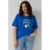 s.Oliver Curve T-shirt blauw