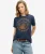 Lo-fi Outdoor Mono Relaxed T-shirt Blauw