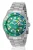 Invicta Pro Diver 51053 Herenhorloge – Quartz Uurwerk – Roestvrij Staal met Groene Wijzerplaat – 43 mm – Summerville