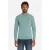No Excess regular fit trui met melée – dusty blue