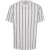 Urban Classics Heren stripe zwaargewicht oversized t-shirt met all-over print