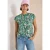 Cecil Dames Shirt met burn-out look in Groen
