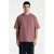 CHASIN’ oversized T-shirt met backprint – rose taupe