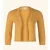 Vanessa katoenen vest in donker sienna